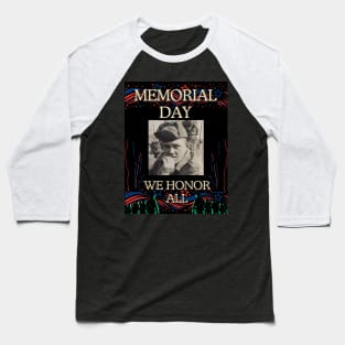 Memorial Day Honor Baseball T-Shirt